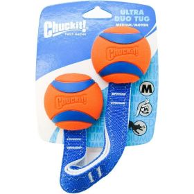 Chuckit Chuckit Ultra Duo Tug - Medium Ball - 2.25" Diameter (1 Pack)