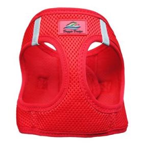 American River Solid Ultra Choke Free Dog Harness - Red (Option: X-Large)