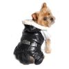 Ruffin It Dog Snowsuit Harness - Black and Gray