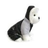 Ruffin It Dog Snowsuit Harness - Black and Gray