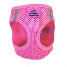 American River Solid Ultra Choke Free Dog Harness - Candy Pink (Option: Small)