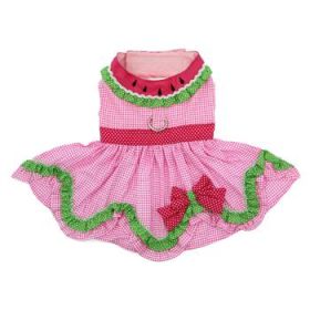 Watermelon Dog Harness Dress by Doggie Design (Option: Small)