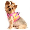 American River Choke Free Dog Harness Ombre Collection - Raspberry Pink and Orange