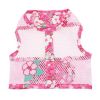 Cool Mesh Dog Harness with Leash - Hawaiian Hibiscus Pink