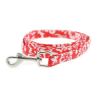 Cool Mesh Dog Harness with Leash - Hawaiian Hibiscus Red