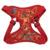 Wrap and Snap Choke Free Dog Harness by Doggie Design - Tahiti Red