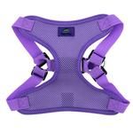 Wrap and Snap Choke Free Dog Harness by Doggie Design - Paisley Purple (Option: X-Small)