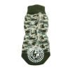 Non-Skid Dog Socks - Green Camo