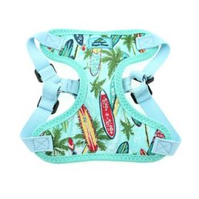 Wrap and Snap Choke Free Dog Harness by Doggie Design - Surfboards and Palms (Option: X-Small)