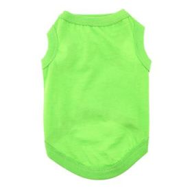 Cotton Dog Tank - Green Flash (Option: Small)