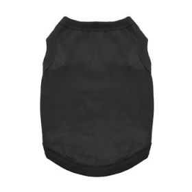 Cotton Dog Tank - Jet Black (Option: Small)