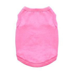 Cotton Dog Tank - Carnation Pink (Option: X-Small)