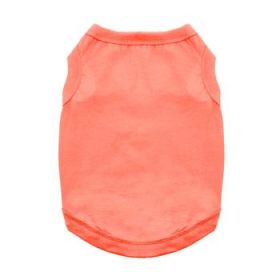 Cotton Dog Tank - Coral (Option: Large)