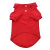 Solid Dog Polo - Flame Scarlet Red