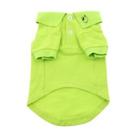 Solid Dog Polo - Green Flash (Option: 3X-Large)