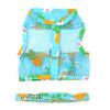 Cool Mesh Dog Harness with Leash - Pineapple Luau