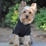 Flex-Fit Dog Hoodie - Black (Option: Medium)