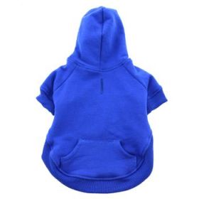 Flex-Fit Dog Hoodie - Blue (Option: X-Large)