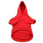 Flex-Fit Dog Hoodie - Red (Option: 4X-Large)