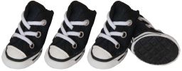 Extreme-Skater Canvas Casual Grip Pet Sneaker Shoes - Set Of 4