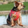 American River Solid Ultra Choke Free Dog Harness - Coral