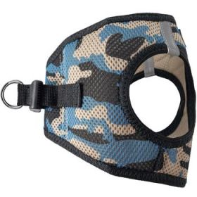 American River Choke Free Dog Harness Camouflage Collection - Blue Camo (Option: Medium)