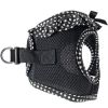 American River Choke Free Dog Harness Polka Dot Collection - Black and White Polka Dot