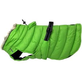 Alpine Extreme Weather Puffer Coat - Lime Green (Option: 3X-Large)