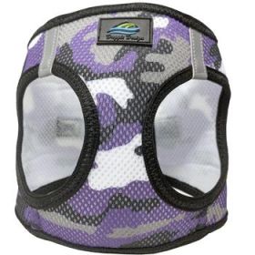 American River Choke Free Dog Harness Camouflage Collection - Purple Camo (Option: XX-Small)