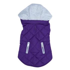 Weekender Dog Sweatshirt Hoodie - Purple (Option: Medium)