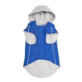 Weekender Dog Sweatshirt Hoodie - Royal Blue (Option: Medium)