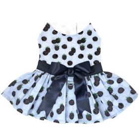 Blackberries Dog Dress with Matching Leash (Option: X-Small)