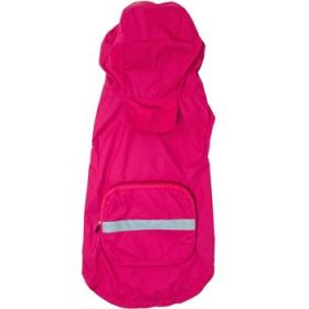 Packable Raincoat - Pink (Option: X-Small)