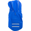 Slicker Raincoat with Striped Lining - Cobalt Blue