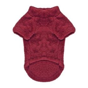 Soft Plush Pullover - Burgundy (Option: 4X-Large)